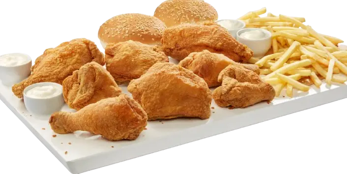 Albaik 8 Piece Chicken Meal