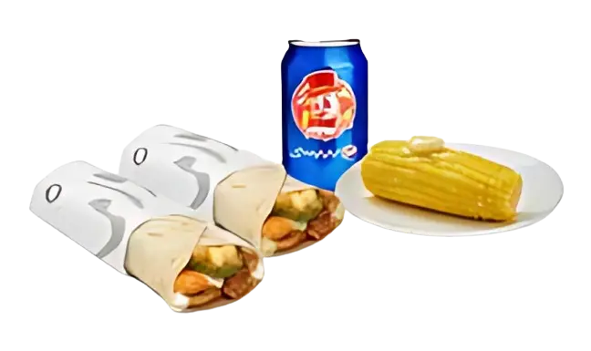 Albaik Combo 27 Shawarma Meal