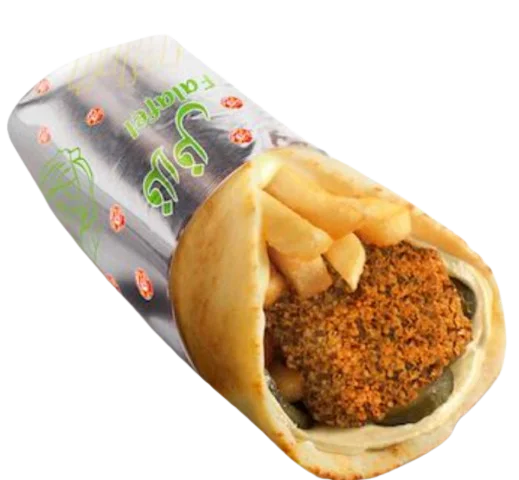 Albaik Falafel Sandwich