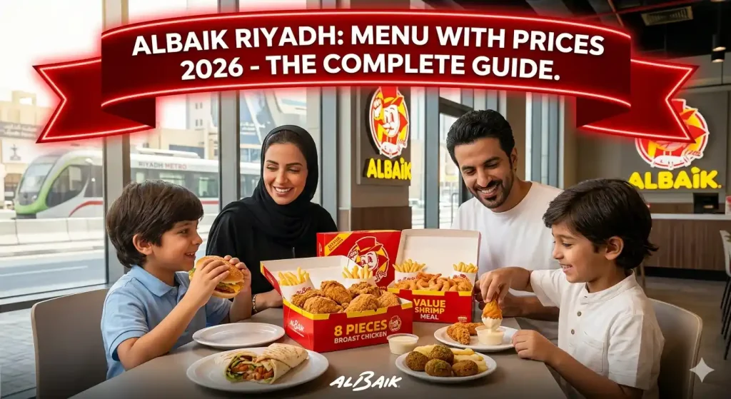 Albaik Riyadh Menu with Prices